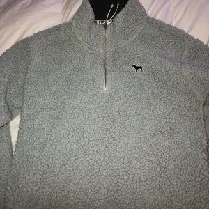 Pink Sherpa Quarter Zip